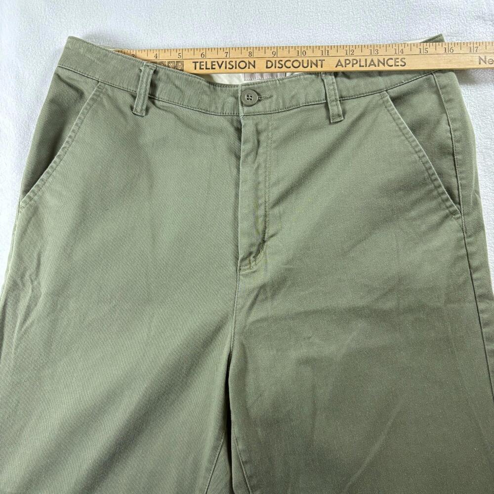 Brixton Pants Womens 30 Olive Straight Chino Casual Skate Streetwear Fit Vintage - Picture 6 of 9